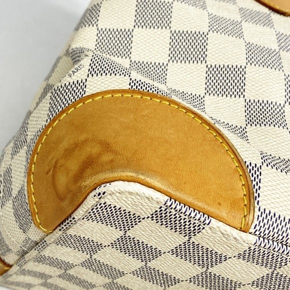 LOUIS VUITTON White Damier Tote Bag - Picture 6 of 13